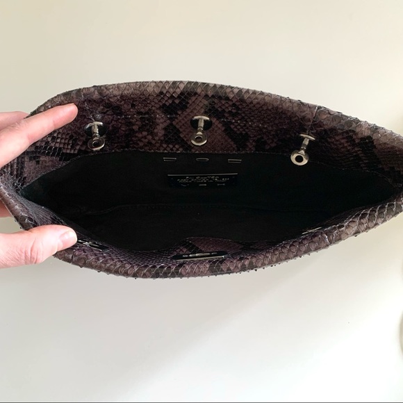 VBH genuine python PM clutch - Picture 10 of 12